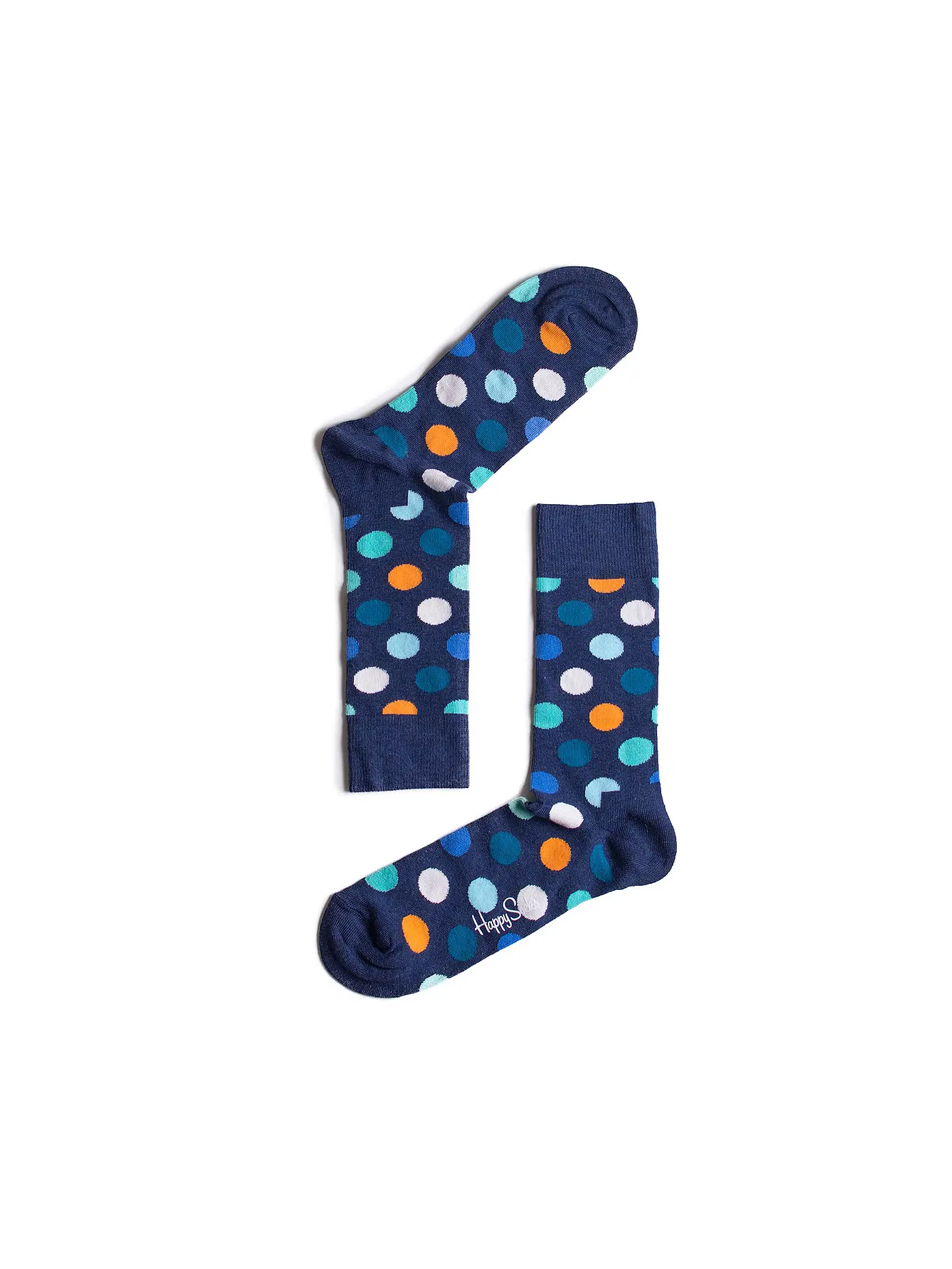 HAPPY SOCKS | Damen Socken BIG DOT 36-40 blue | 